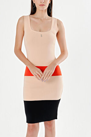 Siyah TRİKO ELBİSE  28021 | 40