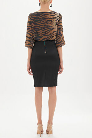 Siyah Dar kesim etek 80436 | 40