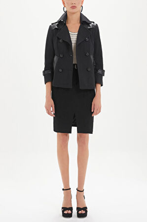 Siyah Dar kesim etek 80481 | 38