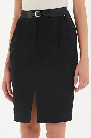 Siyah Dar kesim etek 80481 | 44