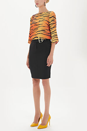 Siyah Dar kesim etek 80500 | 42