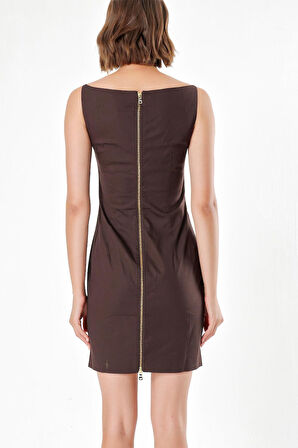 Vizon DAR KESİM PAMUK ELBİSE  91027 | 44