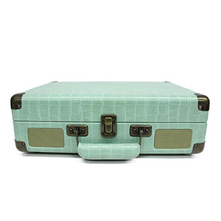 Pikap Suitcase CR Series Elektronik Bluetooth Hoparlör Plakçalar CW002-LG