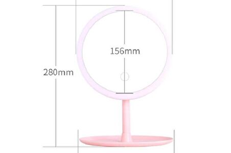 T.Concept Standlı Led Işıklı Dokunmatik Makyaj Aynası