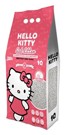 HELLO KITTY 10L BEBEK PUDRASI KOKULU BENTONİT KEDİ KUMU