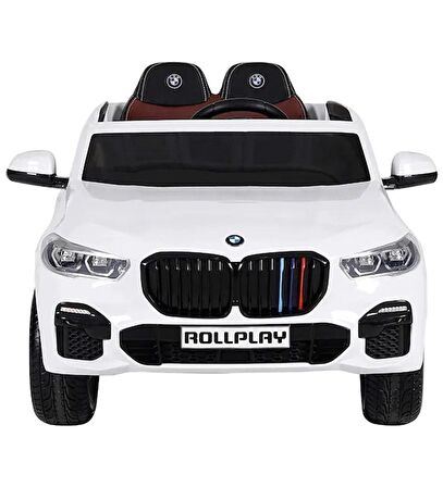 Rollplay W491SZQHG4 BMW X5 Premium 12V Uzaktan Kumandalı Akülü Araba Beyaz