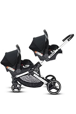 Prego 2071 İbiza Pro Travel Sistem İkiz Bebek Arabas