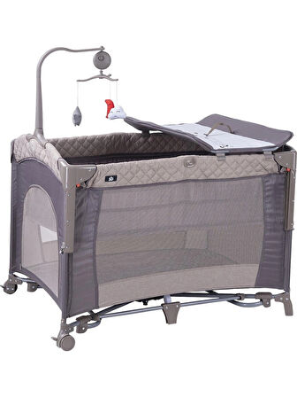 Sunny Baby Oslo Park Bej + Sünger Yatak 70x110 cm