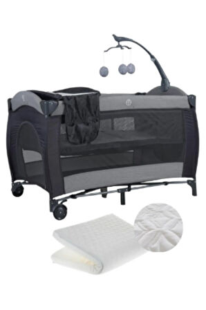 Wonderland Dönenceli Oyun Parkı 70x120 Cm 9160 +Yatak