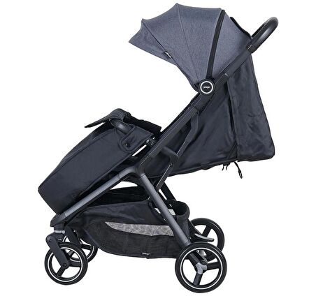 Prego 2026 Smart Fold Travel Bebek Arabası /Füme