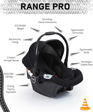 Prego Range Pro Travel Sistem Portbebeli Bebek Arabası