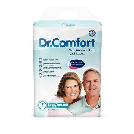 Dr.Comfort Hasta Bezi L Beden 7 Adet