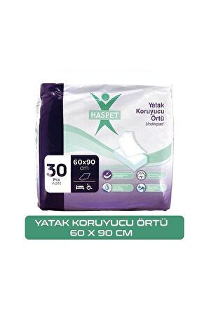 Yatak Koruyucu Örtü 60x90 cm 30'lu