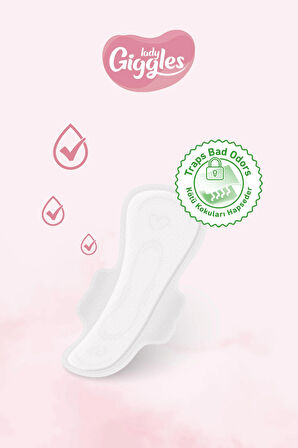 Giggles Lady Soft Hijyenik Ped Uzun Avantaj Paketi 42 Adet