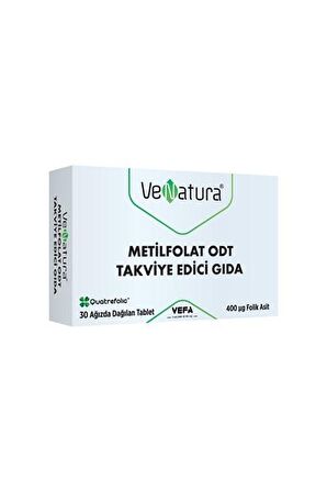 Venatura Metilfolat Odt Takviye Edici Gıda 30 Tablet