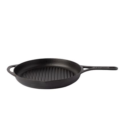 POT ART Siyah Izgara Döküm Tava 28 cm