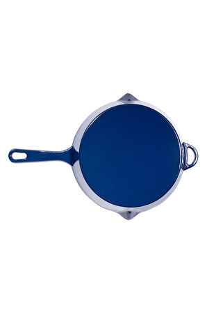 Mavi Demir Döküm Petekli Tava 28 Cm
