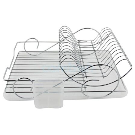 Kiwa Bade Tek Katlı Metal Tabaklık - Bulaşık Sepeti