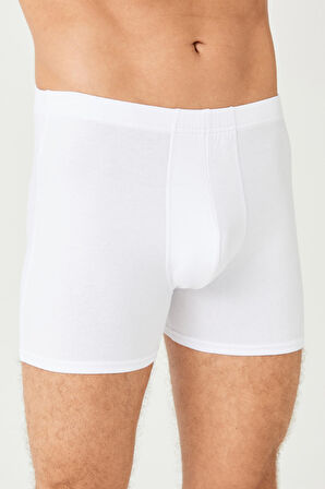 ERKEK PAMUKLU KLASİK LİKRALI BOXER - 1151