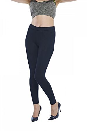 Kadın Termal Orta Yüksek Bel Lüks Tayt - 4814