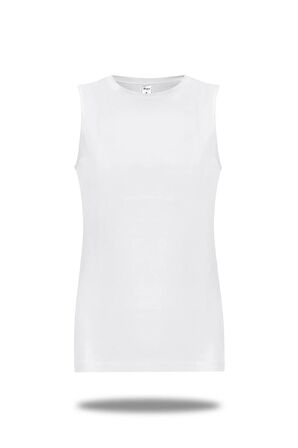 Kadın Pamuklu Sıfır Yaka Kolsuz likralı Üst 6'LI - 2278