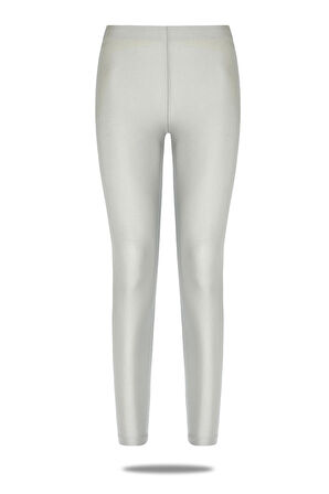 Kadın Parlak Bi̇lek Boy Orta Yüksek Bel Di̇sko Sli̇m Fi̇t Renkli̇ Sporcu Tayt – 4892