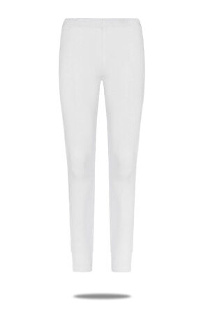 Kadın Pamuklu Bilek Boy Klasik Likralı Tayt - 4005 - 4054