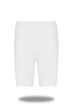 Kadın Modal Bi̇si̇klet Boy Orta Yüksek Bel Siyah Tayt - 4020 - 4063