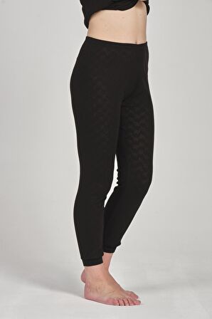 Kadın Pamuklu Uzun Boy  Kısa Paçalı Alt - 3948