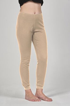 Kadın Pamuklu Ri̇bana Klasi̇k Uzun Boy Paçalı Alt - 3933