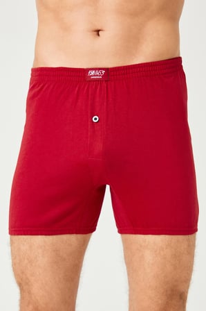 Erkek Pamuklu Klasi̇k Paçali Renkli̇ Boxer Falu Red 6'LI - 620