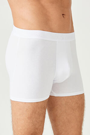 ERKEK PAMUKLU SÜPREM PENYE SLİM FİT İNCE LASTİKLİ LİKRALI BOXER 2'Lİ -1178