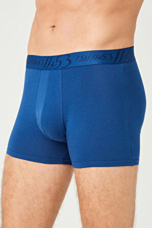 ERKEK PAMUKLU SÜPREM PENYE SLİM FİT İNCE LASTİKLİ LİKRALI BOXER 2'Lİ -1178
