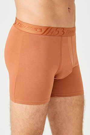 ERKEK PAMUKLU SÜPREM PENYE SLİM FİT İNCE LASTİKLİ LİKRALI BOXER KEPRİÇ 2'Lİ -1178