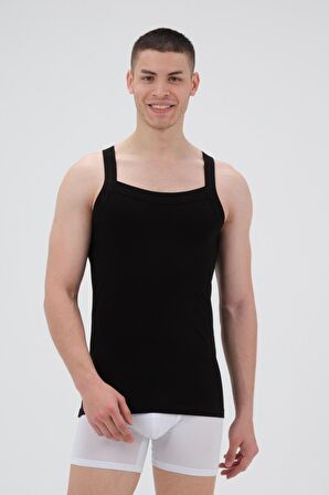 ERKEK PAMUKLU SÜPREM PENYE SLİM FİT SPORCU LİKRALI ATLET 2'Lİ -1007
