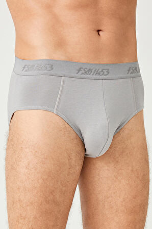 Erkek Pamuklu İnce Kemer Likralı Slip Külot -1509