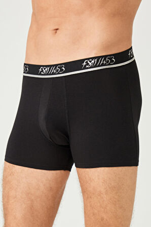 Erkek Pamuklu Modal Süprem Penye Slim Fit İnce Lastiklı Likralı Boxer 6'LI – 1179