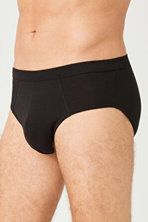 Erkek Pamuklu İnce Kemer Likralı Slip Külot 6'LI -1510