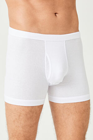 Erkek Pamuklu Süper İnce Kaşkorse Boxer 6'LI - 1195
