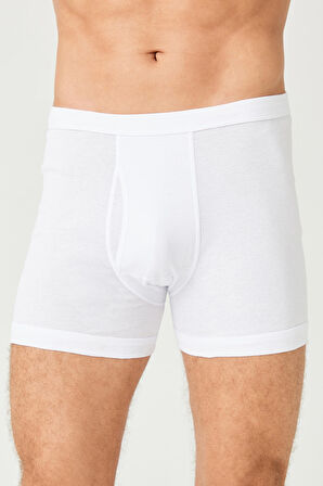 Erkek Pamuklu Süper İnce Ribana Boxer 2'Lİ - 1196