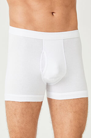 Erkek Pamuklu Elastan Ribana Boxer – 1197