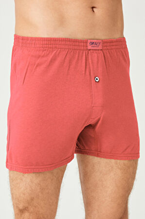 Erkek Pamuklu Klasi̇k Paçali Renkli̇ Boxer Mars 2'Lİ - 620