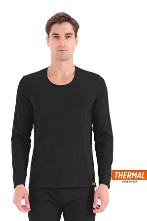 Erkek Thermal İçlik Bisiklet Yaka Uzun Kollu Üst – 605