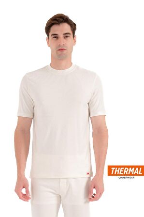 Erkek Thermal İçlik Kapalı Yaka Kısa Kollu Üst – 612