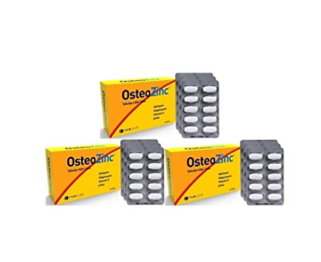 OsteoZinc 30 Tablet 3 Adet