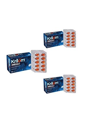 Tab İlaç Krilom Omega3 50 Kapsül 3 Adet