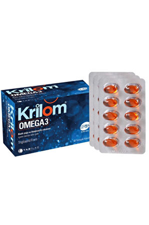 Krilom Omega 3 50 Kapsül 3 Adet