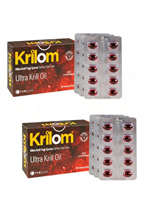 Krilom Ultra Krill Oil 30 Yumuşak Kapsül x 2 Adet