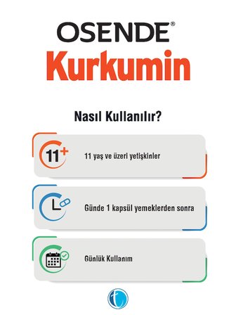 Tab Osende Kurkumin 30 Kapsül