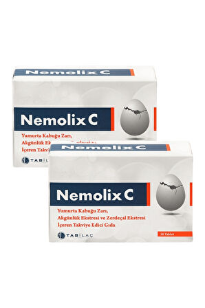 Nemolix C 30 Tablet x 2 Adet
